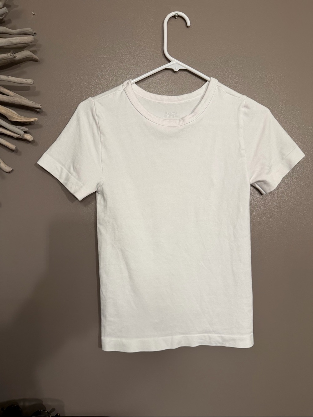 French Laundry White Short Sleeved Tee